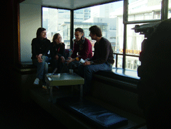 slow tv at cac tv, Rotterdam 2006